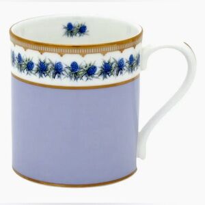 Halcyon Days Lilac Floral Thistle Bone China Mug